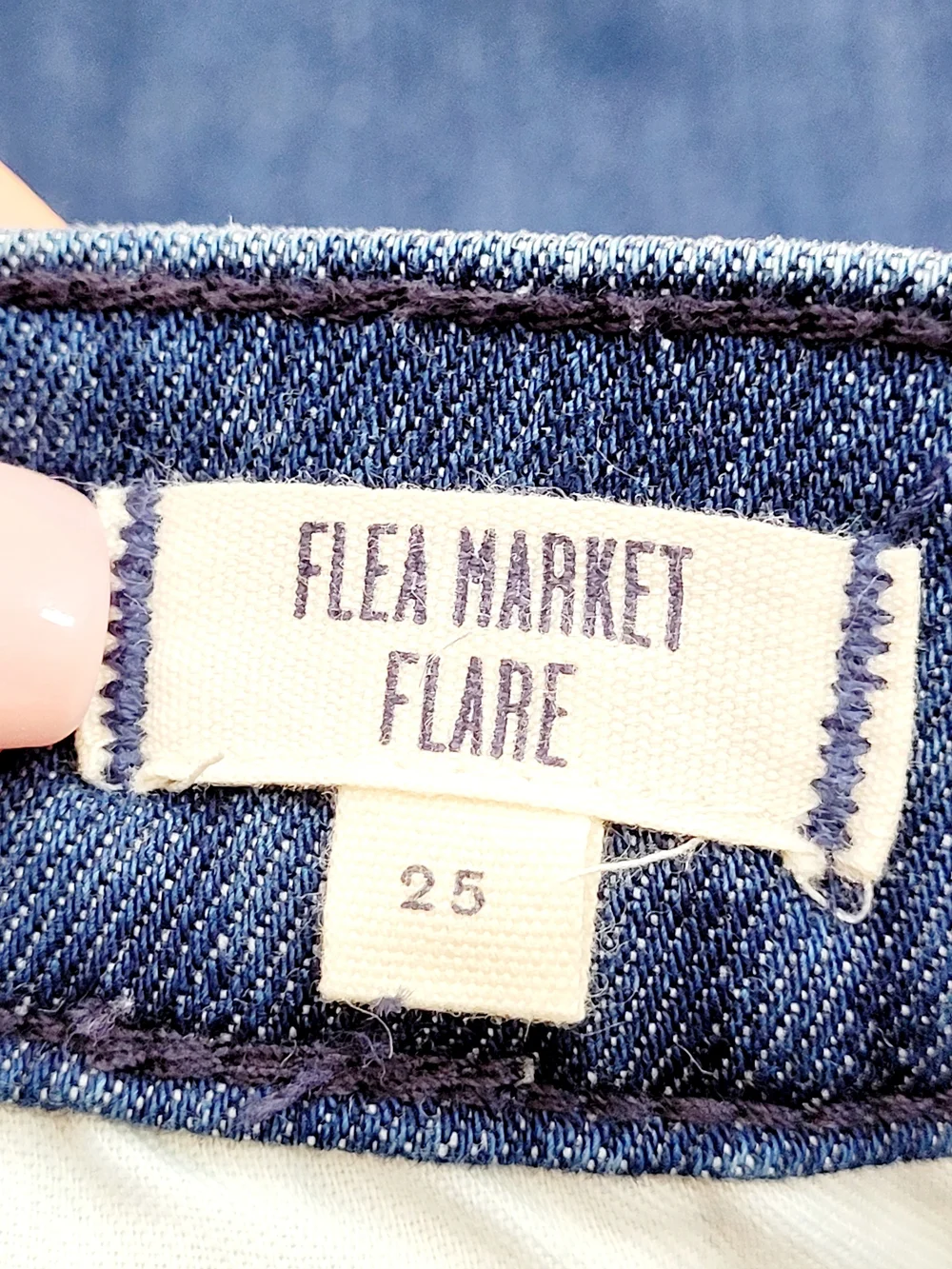 NWT MADEWELL FLEA MARKET FLARE JEANS Size 25 Denim New